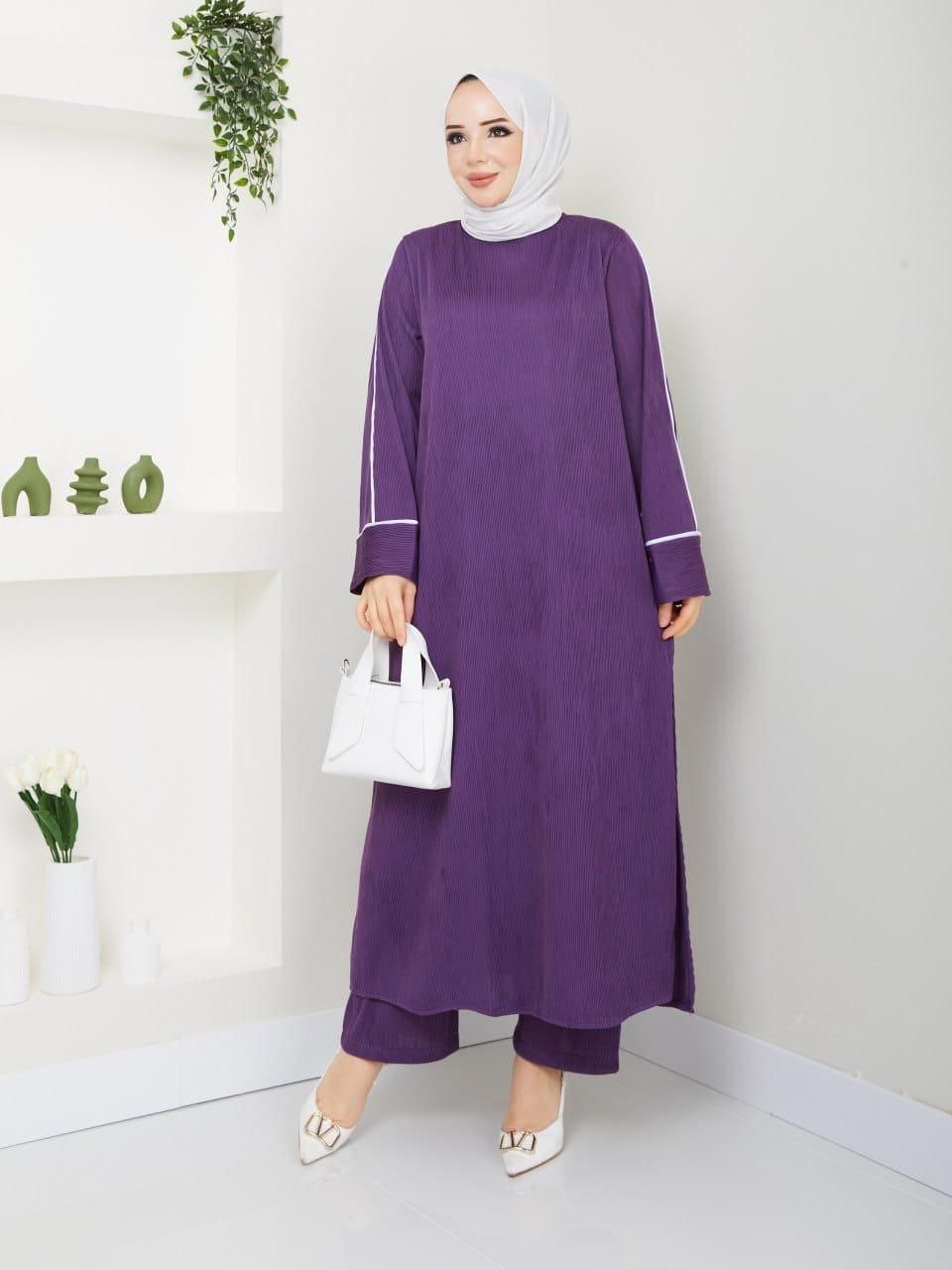 Ensemble tunique longue et pantalon