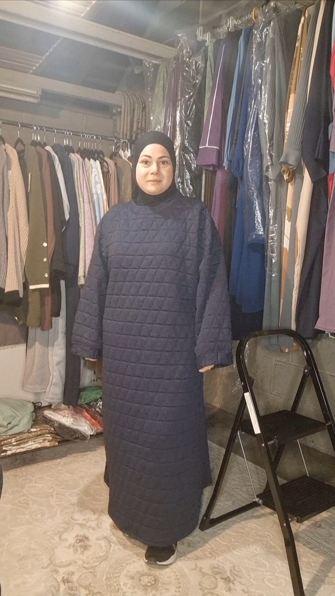 Robe côtelé